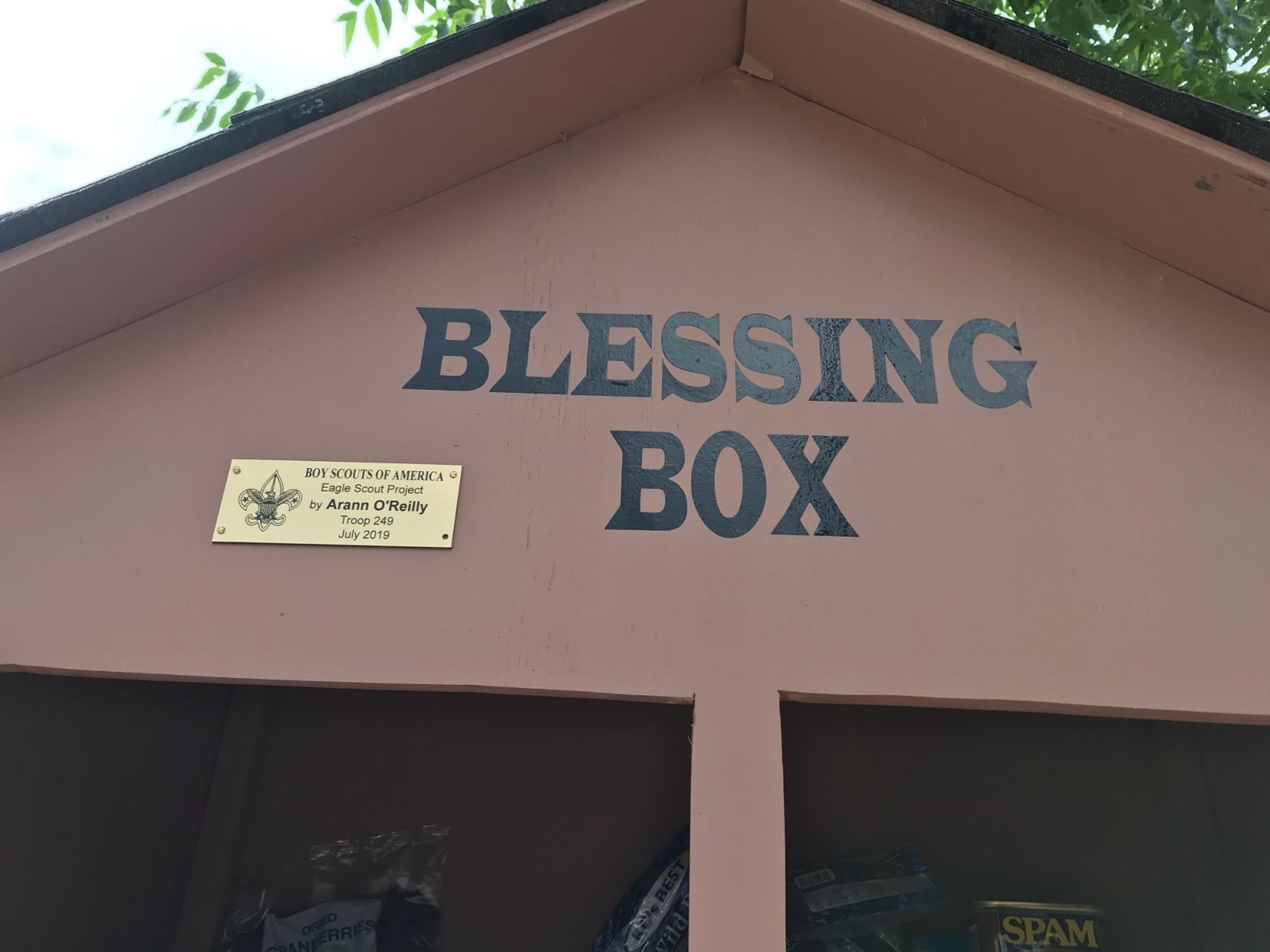 Blessing Box at Cabarrus Health Alliance